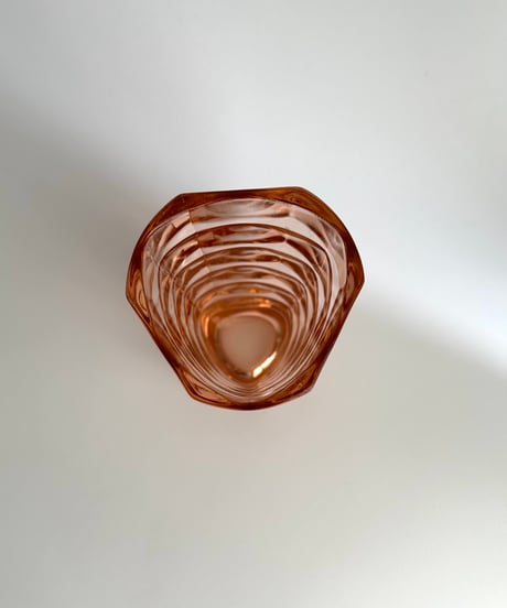 Vase｜Luminarc｜フランス｜ピンク｜フラワーベース