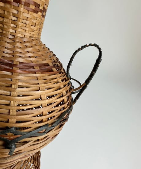 Vase｜ラタン｜籐｜フラワーベース｜ボヘミアン