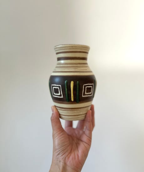 Vase｜Jasba Keramik｜ジャスバ｜ドイツ｜花瓶｜Fatlava