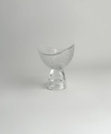 Creamer/Bowl｜クリーマー｜シュガーボウル｜Riihimäen Lasi｜フィンランド