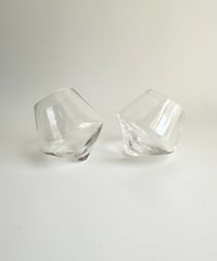 Glass｜Sempli｜斜めのロックグラス｜アメリカ