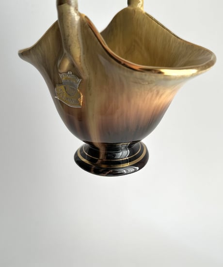 Vase｜Basket｜Bay Keramik｜ベイケラミック｜花器｜ドイツ