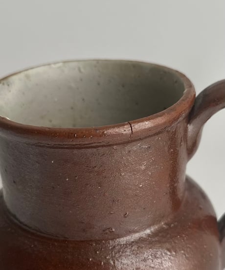 Jug ジャグ｜水差し｜茶色の花瓶｜北欧