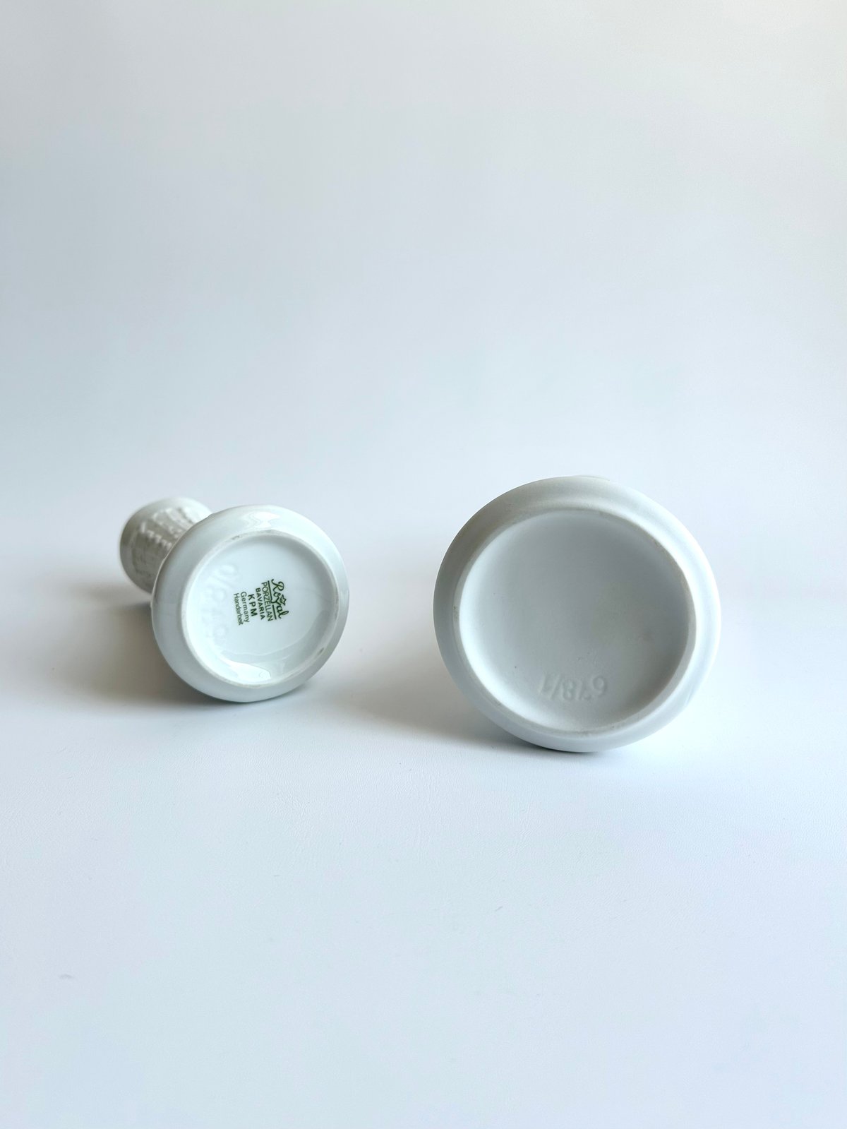 Vase｜Royal KPM｜白い花瓶｜マット｜ドイツ | roi home｜北欧