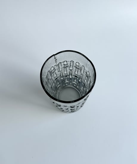 Vase｜ガラスの花瓶｜グレー