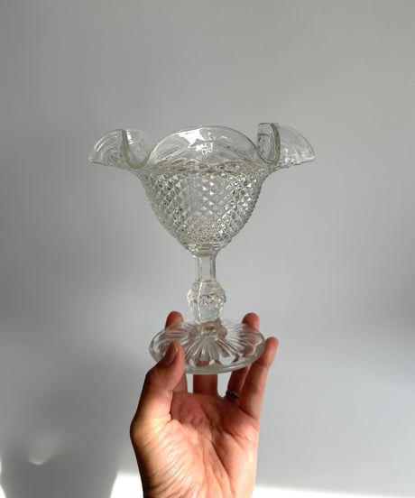 Dessert glass｜フルーツボウル｜フリル