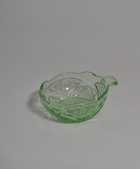 Bowl｜アールデコ｜ハンドル付ガラスボウル｜ポルトガル