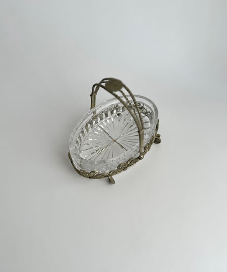 Glass Basket｜ガラスバスケット｜小物入れ｜ハリウッドリージェンシー