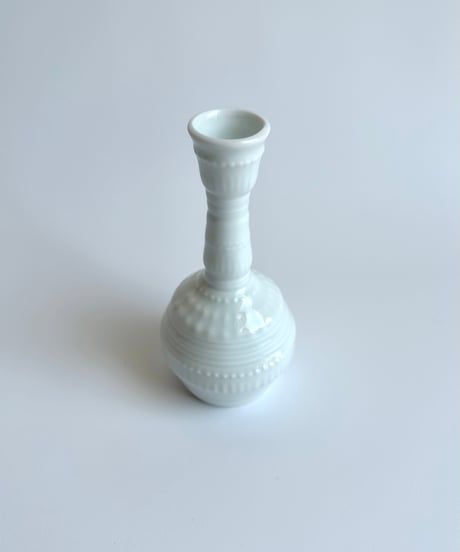 Vase｜白い花瓶｜西ドイツ製｜一輪挿し