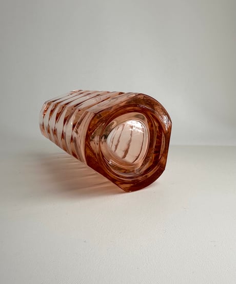 Vase｜Luminarc｜フランス｜ピンク｜フラワーベース
