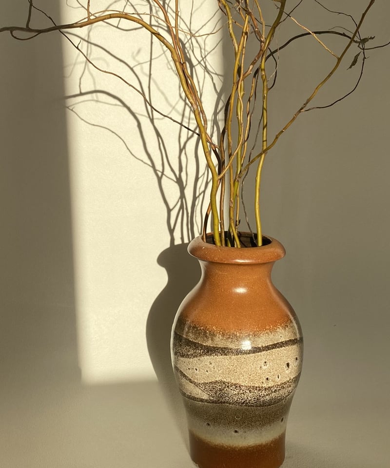 Scheurich KERAMIK シューリッヒ社 大型花瓶 Scheurich-- 18.9cm | Fat Lava & German Art Pottery