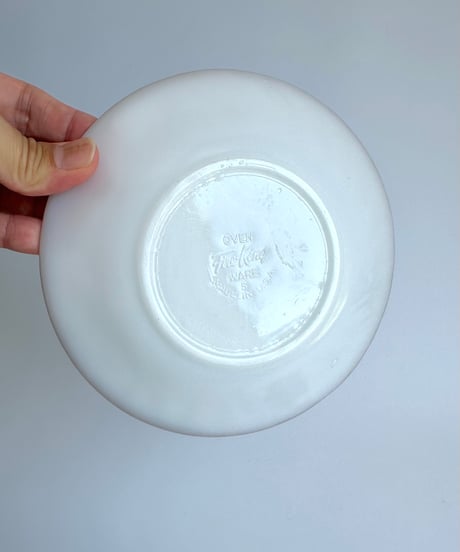 Cup &Saucer｜Fireking｜ファイヤーキング｜スワールゴールド｜アメリカ