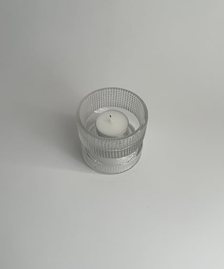Candle Holder｜Sklo Union｜燭台｜チェコスロバキア