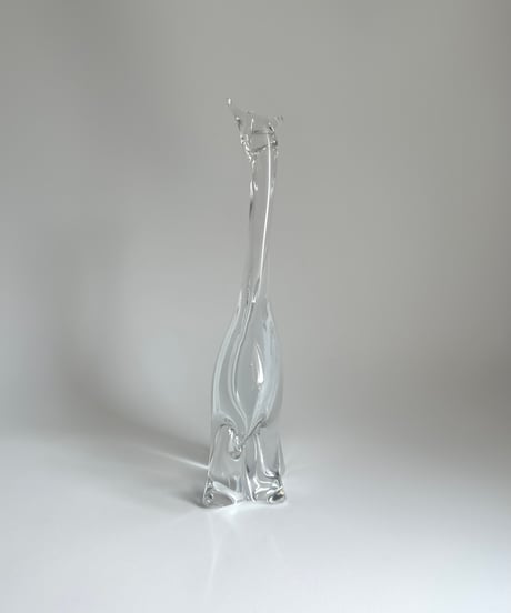 Giraffe｜Eneryda Glasbruk｜キリンのオブジェ｜ガラスの置物｜スウェーデン