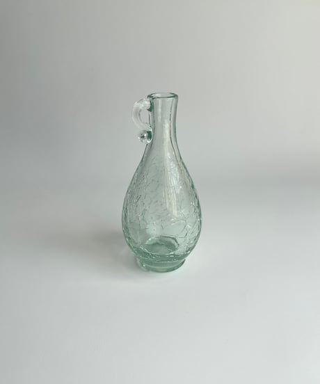 Vase｜Stockholms Glasbruk Skansen｜北欧｜クラックガラス