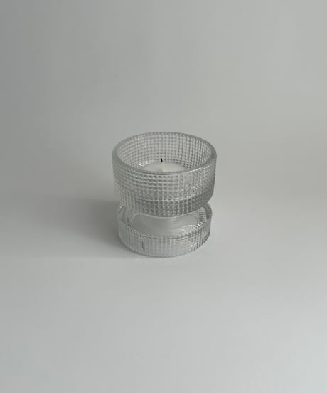 Candle Holder｜Sklo Union｜燭台｜チェコスロバキア