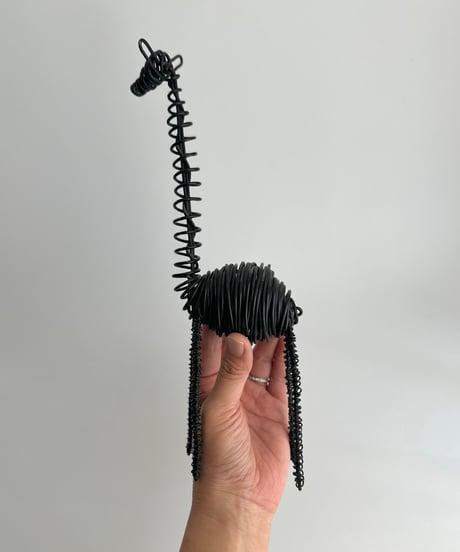 Giraffe｜キリンのオブジェ｜ワイヤーアート｜置物