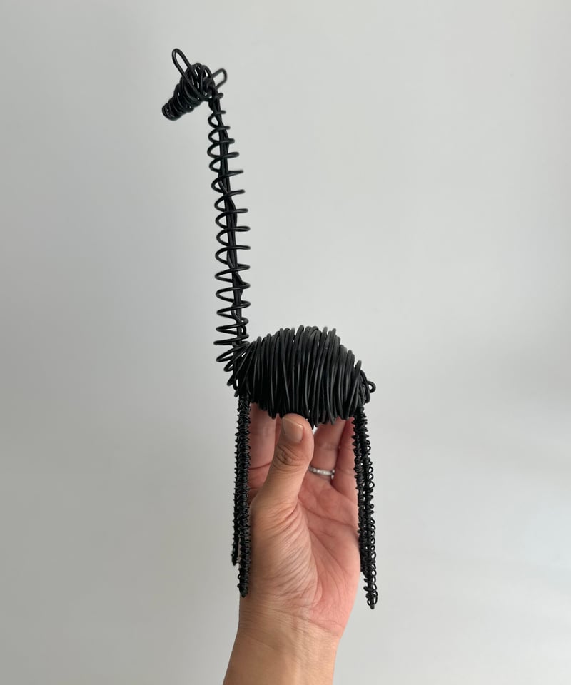 Giraffe｜キリンのオブジェ｜ワイヤーアート｜置物 | roi home｜北欧