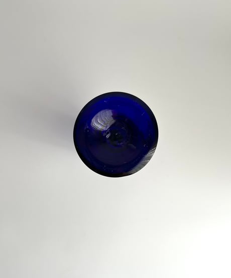 Candle holder｜ガラスのキャンドルホルダー｜燭台｜ミッドセンチュリー