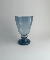Vase ｜Blue｜Scandinavian｜大きなガラスベース｜北欧