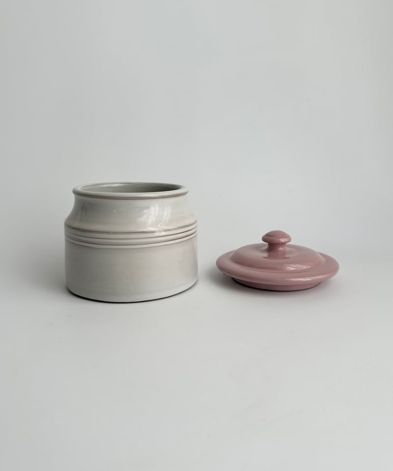 Canister キャニスター｜陶器｜ピンク | roi home｜北欧