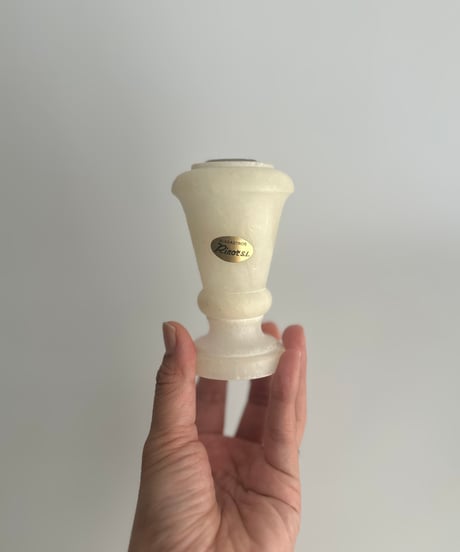 Candle holder｜アラバスター｜天然石｜燭台