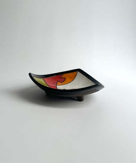 Tray｜パズル柄｜ブルガリア｜陶器｜トレイ