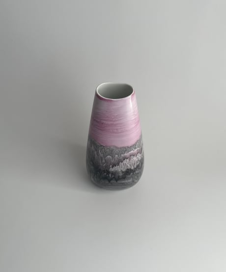 Vase ｜ポーセリン｜ハンドペイント｜フラワーベース
