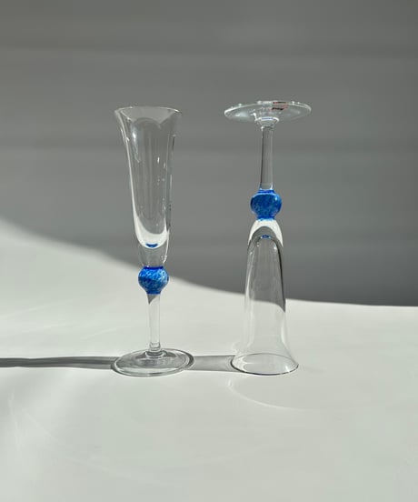 Glass｜シャンパングラス｜RAUK GLASBRUK｜スウェーデン