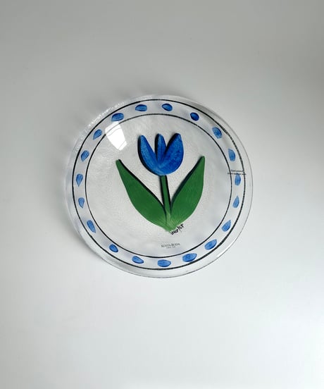 Plate｜プレート｜KostaBoda｜コスタボダ｜チューリップ｜スウェーデン