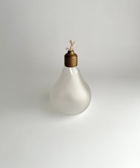 Oil lamp｜オイルランプ｜電球型｜オブジェ