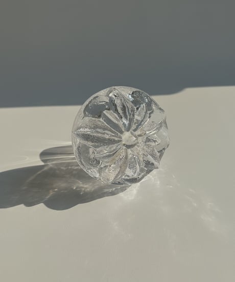 Vase｜Skruf Glasbruk｜LARS HELLSTEN｜花瓶｜北欧ヴィンテージ