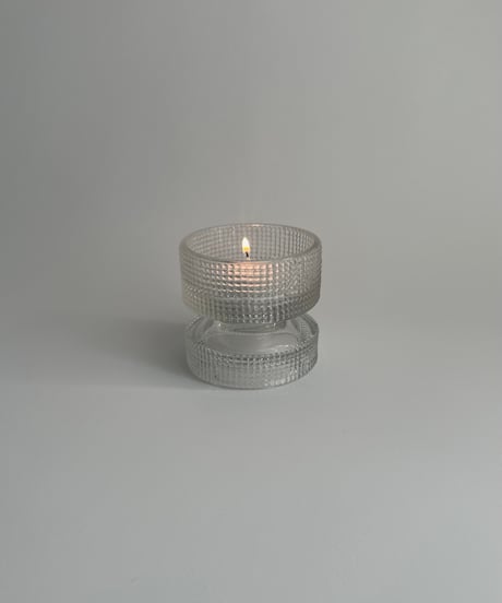 Candle Holder｜Sklo Union｜燭台｜チェコスロバキア