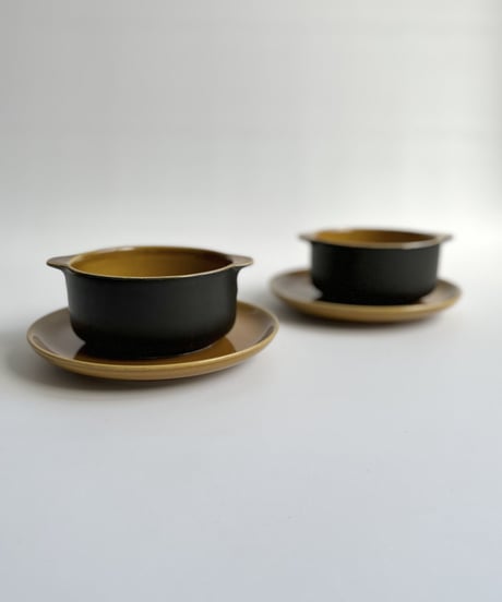 Soup cup & Saucer｜Melitta｜スープカップ｜スープボウル｜ドイツ