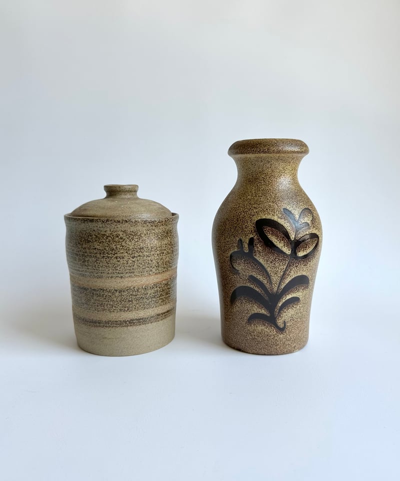 Canister｜陶器製のキャニスター | roi home｜北欧ヴィンテージ雑貨