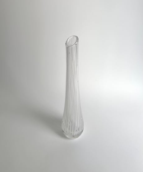Vase｜Skruf Glasbruk｜スクルーフ｜ガラスの花瓶｜スウェーデン