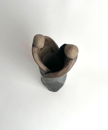 Sculpture｜Stengods Keramik｜カップル｜陶器の置物