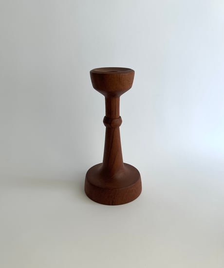 Candle holder｜チーク材｜木製｜燭台｜キャンドルホルダー