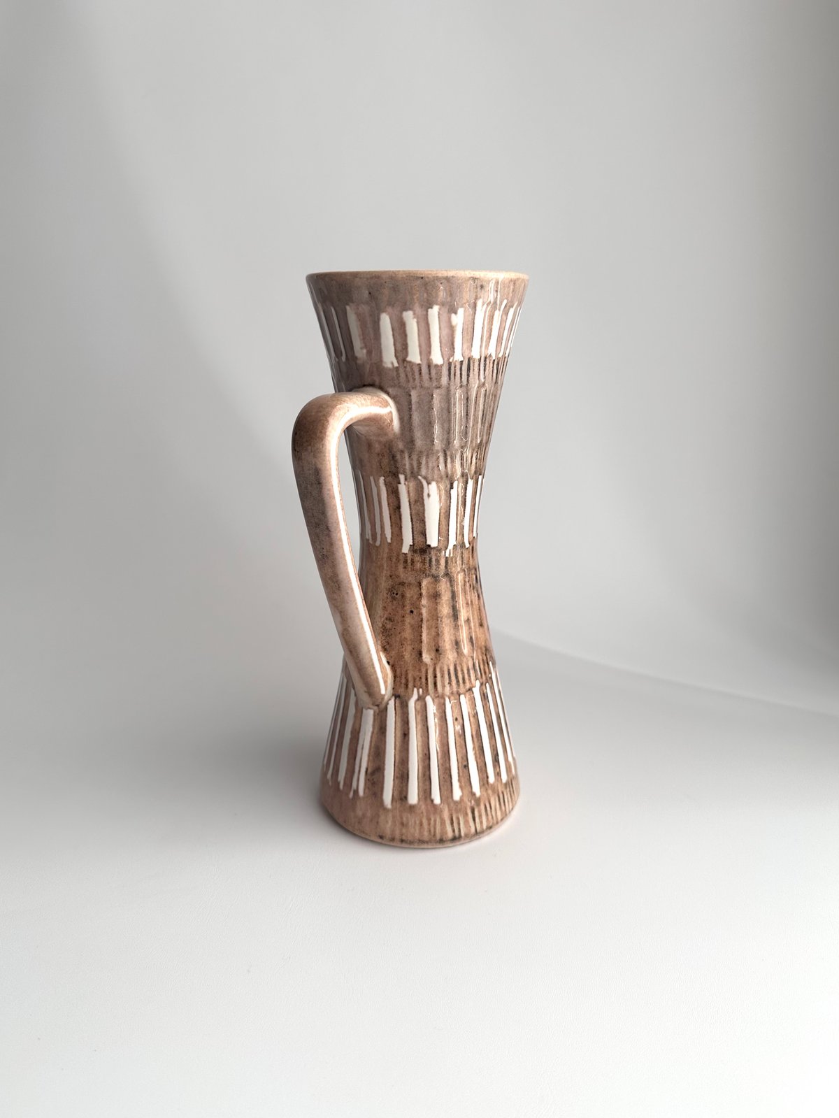ヴィンテージ花器 ドイツ花瓶 30cm 大型フラワーベース Vase｜フラワーベース｜陶器製の花瓶｜ドイツ | roi home｜北欧