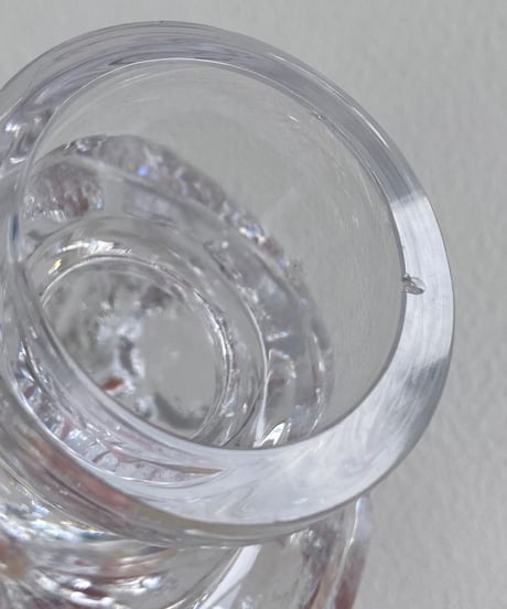 Vase｜Skruf Glasbruk｜LARS HELLSTEN｜花瓶｜北欧ヴィンテージ