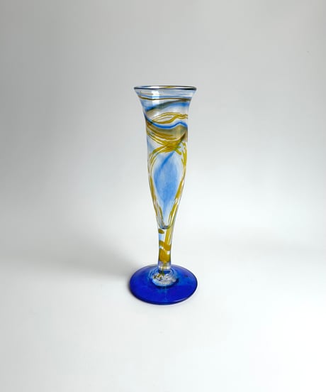 Vase｜Leksands Glashytta｜アートガラス｜花瓶｜スウェーデン