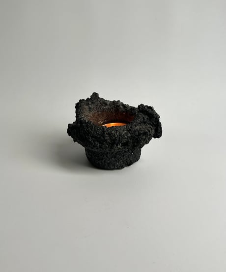 Candle Holder｜ 燭台｜溶岩石｜燭台