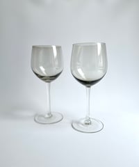 Glass｜大きなワイングラス｜スモーキーブラウン