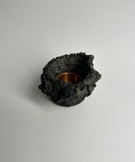 Candle Holder｜ 燭台｜溶岩石｜燭台