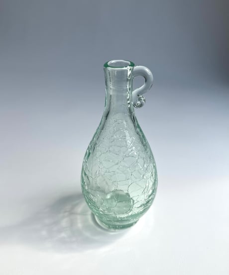 Vase｜Stockholms Glasbruk Skansen｜北欧｜クラックガラス
