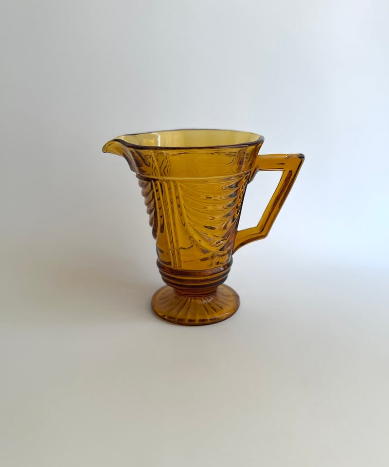 Jug｜Art deco｜アールデコ｜琥珀色｜水差し | roi home｜北欧