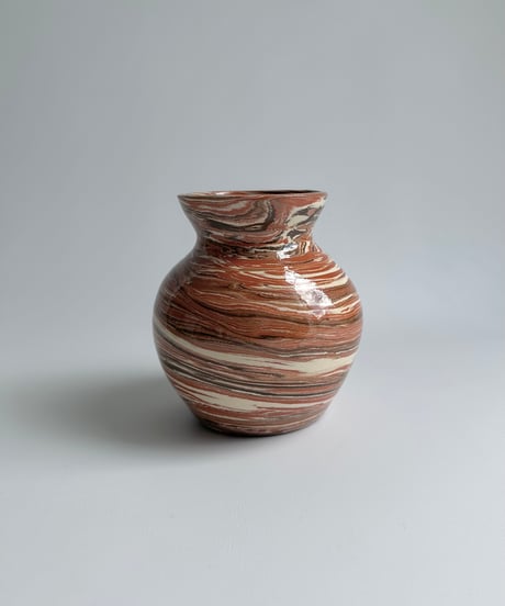 Vase｜マーブル｜陶器製｜花瓶