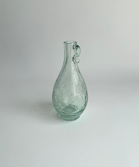Vase｜Stockholms Glasbruk Skansen｜北欧｜クラックガラス