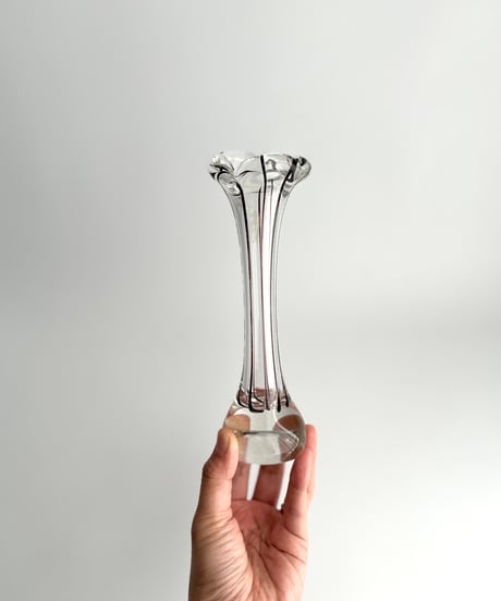 Vase｜花瓶｜ボーンベース｜ストライプ｜ガラスのフラワーベース
