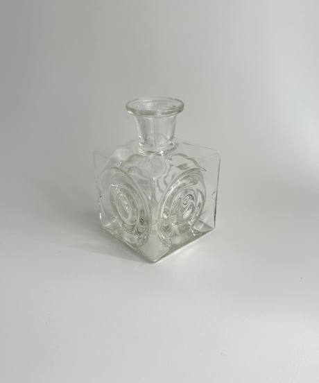 Bottle｜ガラスボトル｜キューブ型｜一輪挿し｜花瓶